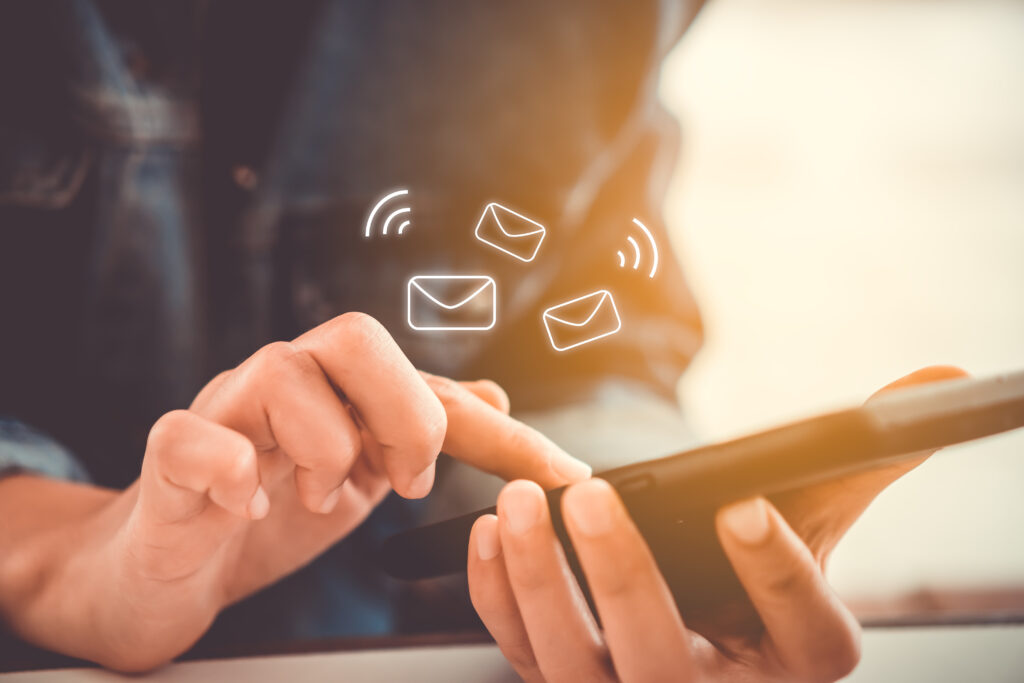 email notifications